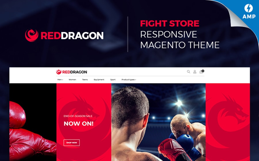 RedDragon TemplateMonster Themes en marzo