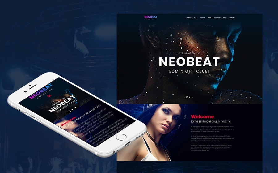 Neobeat TemplateMonster Themes en marzo
