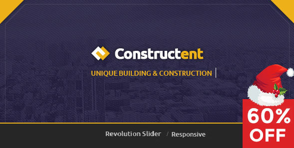 Constructent - Plantilla HTML de construcción responsiva