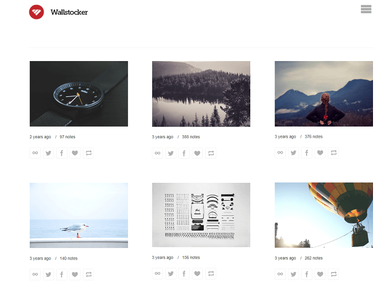 ثيمات Tumblr المجانية من Wallstocker