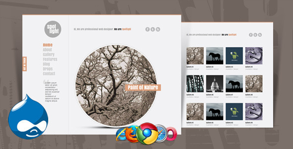 聚焦最佳響應式 Drupal 主題