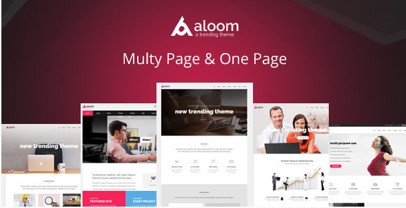 Aloom：響應式 Drupal 主題