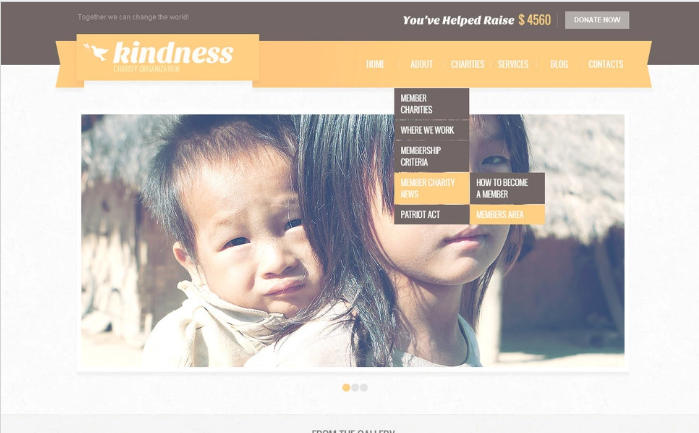 Templat PSD Amal Anak