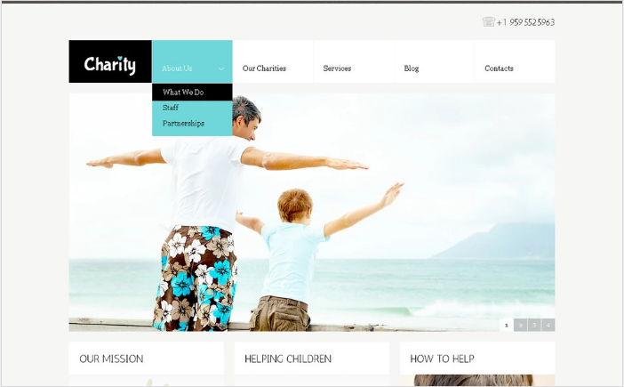 Templat PSD Amal Anak