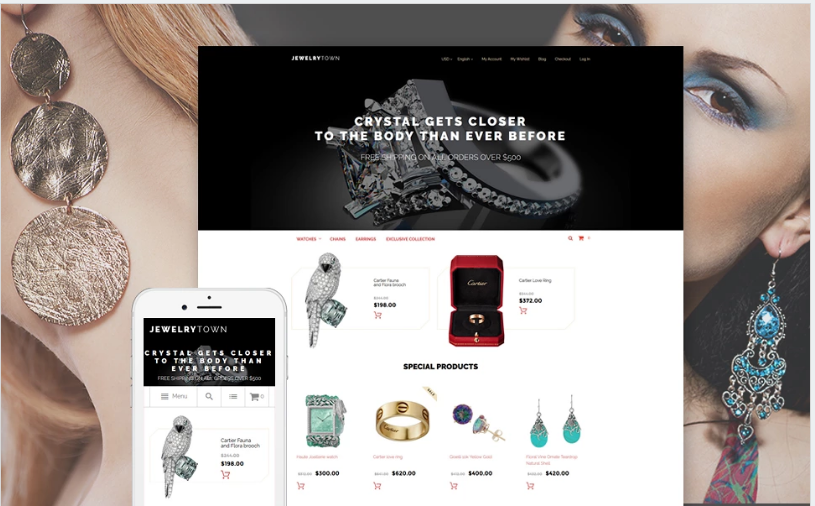 ธีมแฟชั่นจิวเวลทาวน์วีโอไอพี