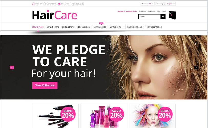 ธีมดูแลผมวีโอไอพี