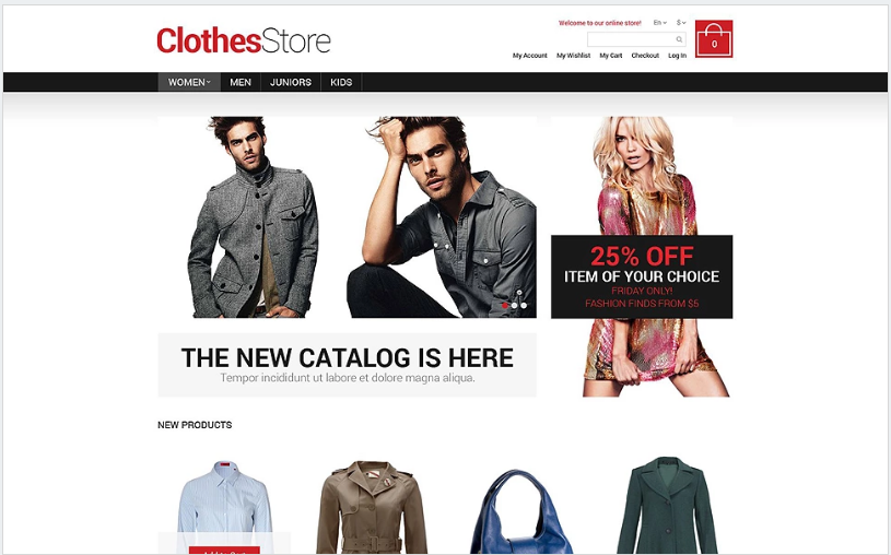 ธีมวีโอไอพีที่ตอบสนองต่อเครื่องแต่งกาย