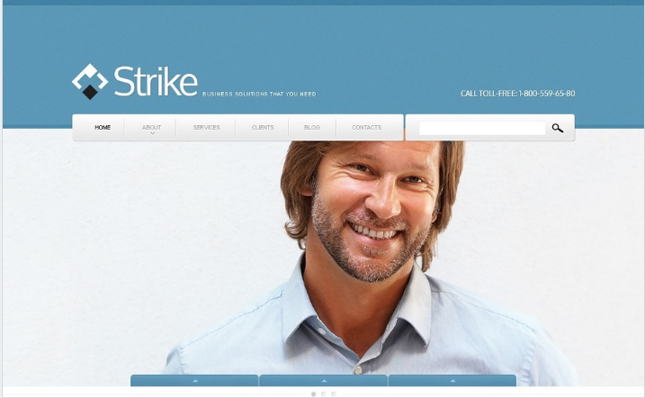 Plantilla Drupal de empresa a empresa