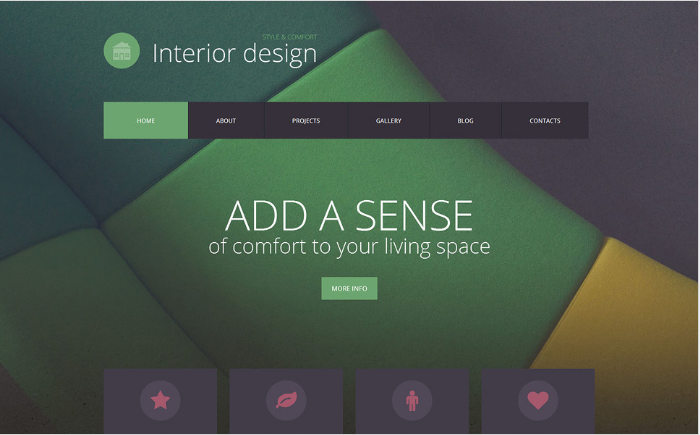 Tema WordPress Responsif Desain Interior