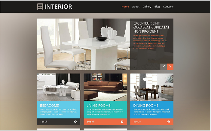 Tema WordPress Desain Interior