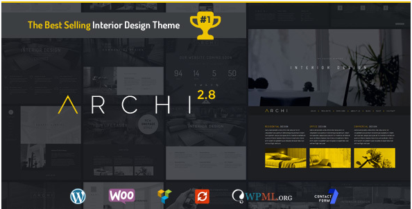 Archi - Tema WordPress Desain Interior