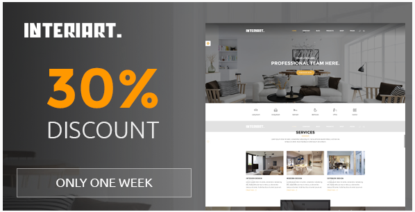 InteriArt - Tema WordPress Furnitur & Interior