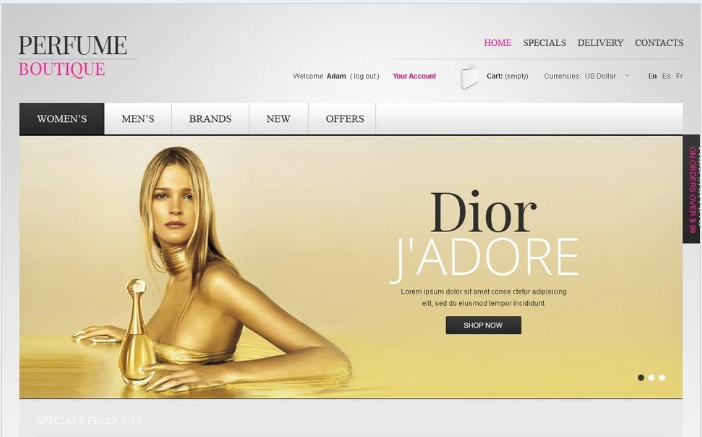 Tu tema de Aroma para PrestaShop