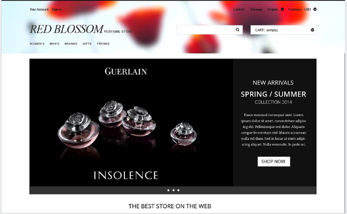 Cualquier sabor Fragancia Tema PrestaShop