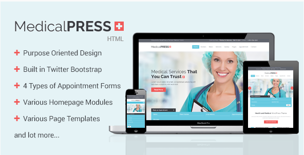 MedicalPress - Templat HTML Kesehatan dan Medis