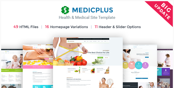 MedicPlus - Templat HTML Kesehatan & Medis