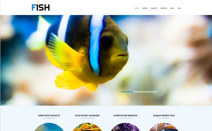Pescado Responsivo Tema de WordPress