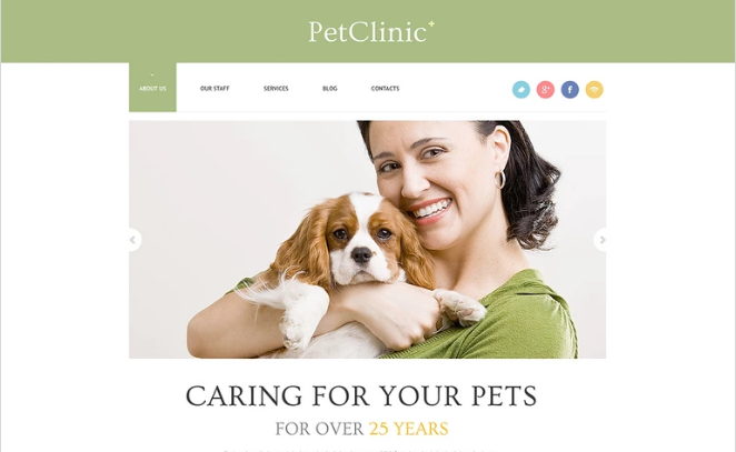 Tema exitoso de WordPress para animales y mascotas