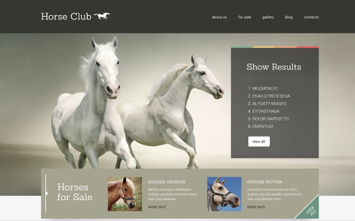 Caballo Responsivo Tema de WordPress
