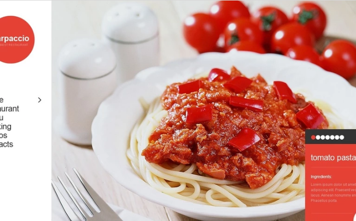 PSD шаблоны для кафе и ресторанов