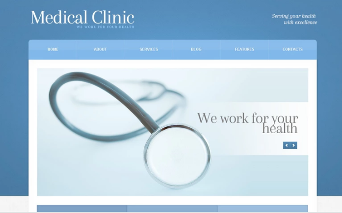 Templat Desain PSD Farmasi