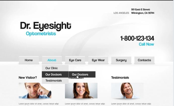 Templat Desain PSD Farmasi