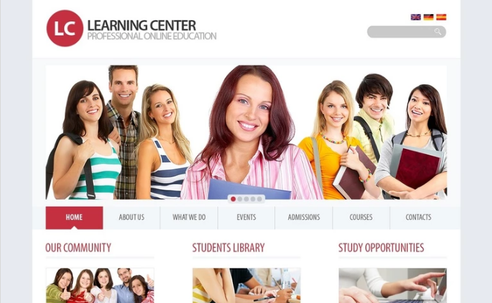 교육 PSD 템플릿