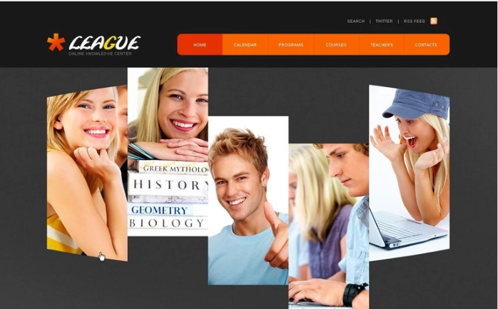 교육 PSD 템플릿