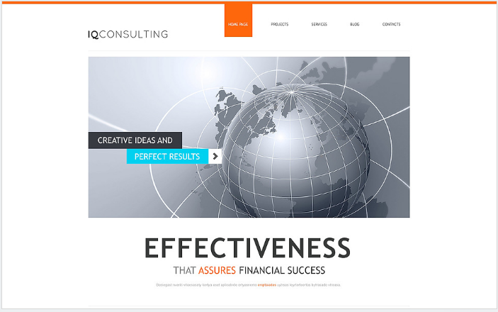 การให้คำปรึกษาสำหรับธีม WordPress ที่เรียบง่าย