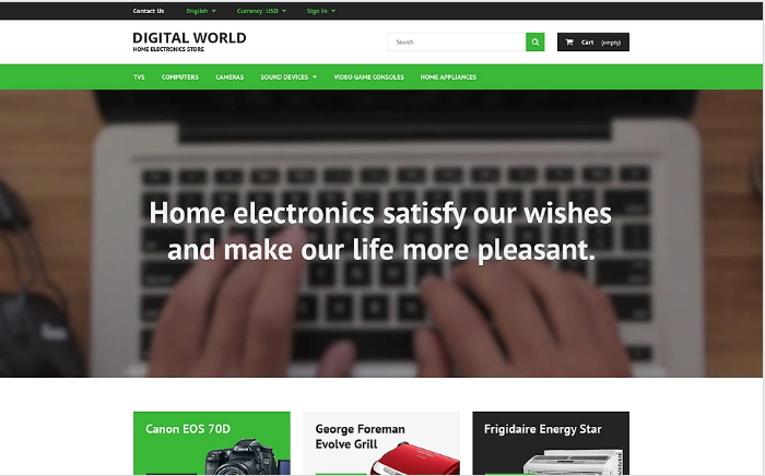 Tema PrestaShop Dunia Digital