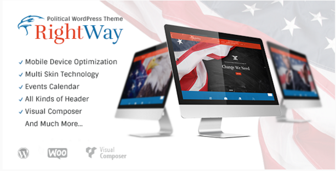 正しい方法|政治的なWordPressのテーマ