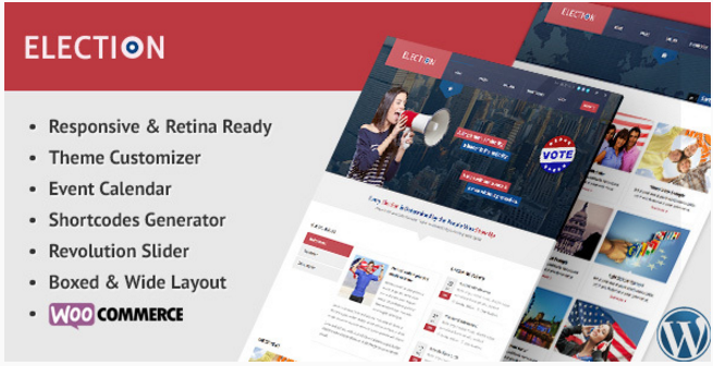 選挙-政治的なWordPressテーマ