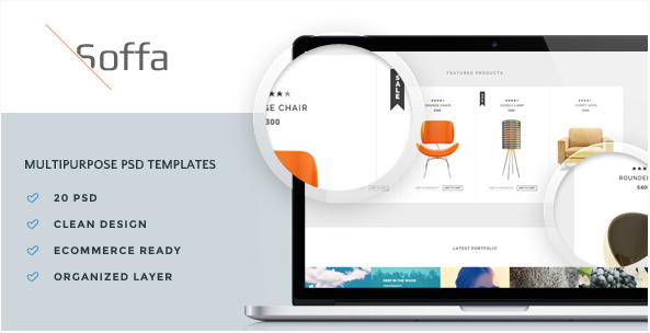 Șabloane de design PSD multifuncțional