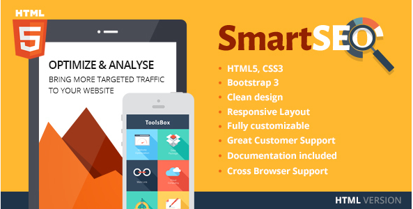 SmartSEO SEO 및 마케팅 HTML 테마
