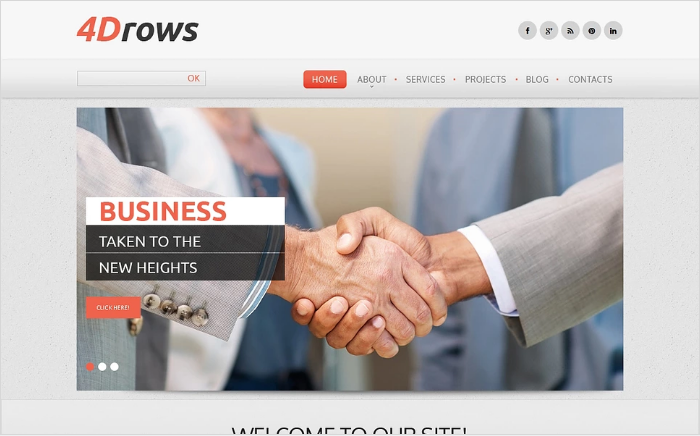 마케팅 대행사 반응형 웹사이트 템플릿