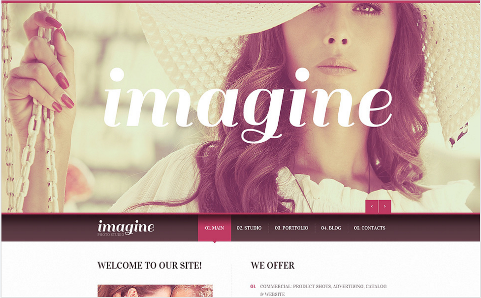 사진 스튜디오 Joomla 템플릿