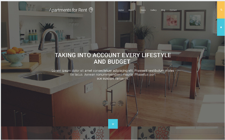 임대 아파트 Joomla 템플릿