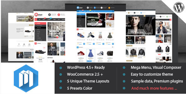 VG Matalo - Motyw WordPress eCommerce dla sklepu internetowego