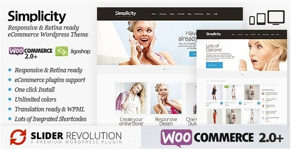 Prostota - responsywny motyw WordPress dla eCommerce