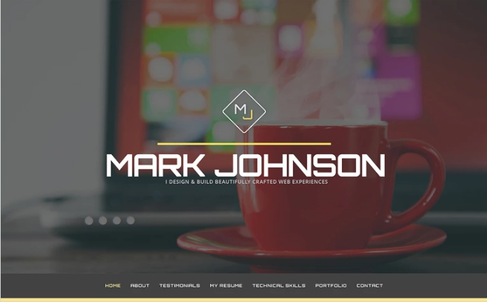 웹 디자이너 워드프레스 테마