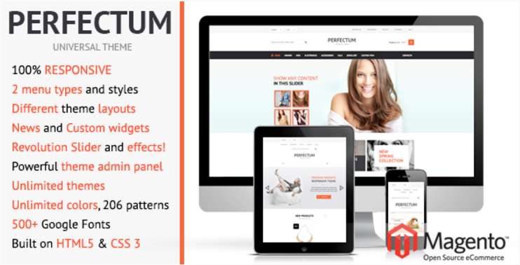 Perfectum – Temă Magento receptivă!