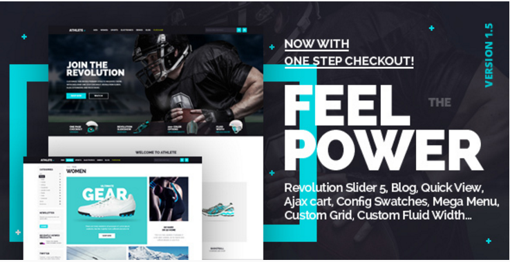 Atlet - Tema Magento Fluid Responsive