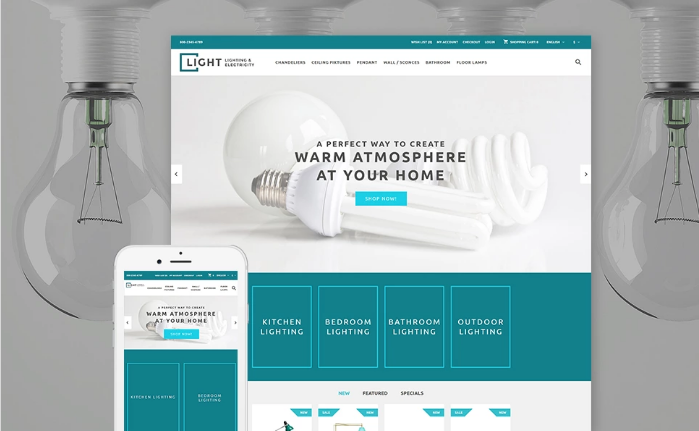 Șablon ușor OpenCart