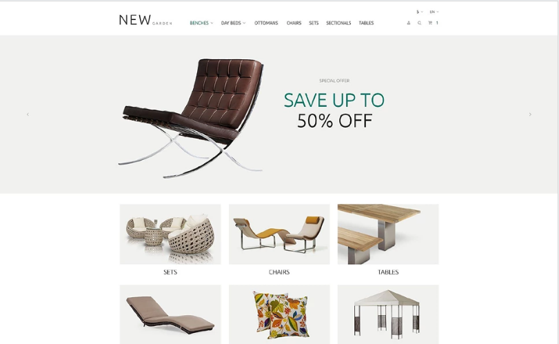 新花園 PrestaShop 主題