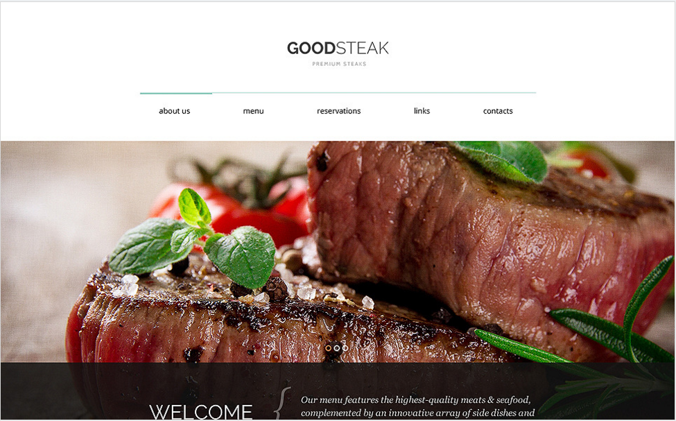 Șablon Drupal Steak Club