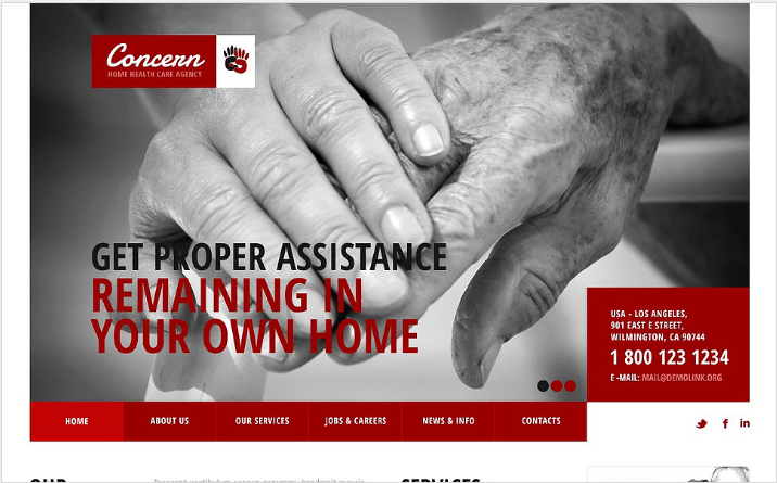 Branding medyczny szablon Joomla