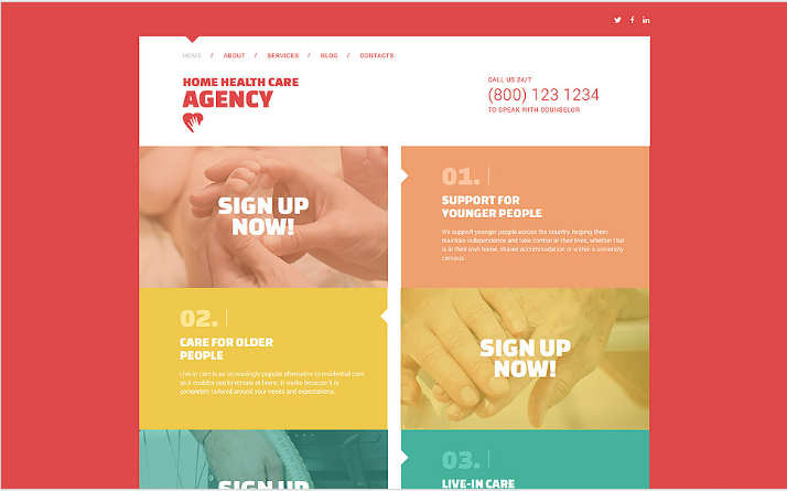 Medyczny responsywny szablon Joomla