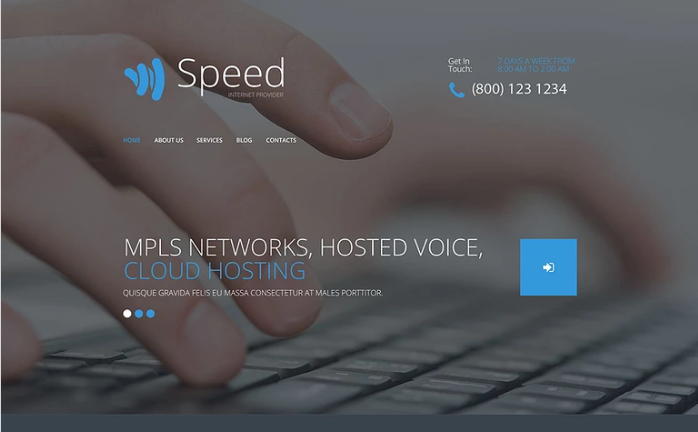 Szablon PSD prędkości