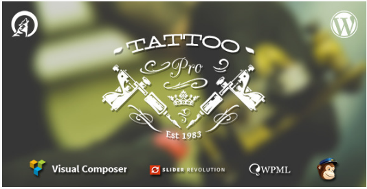 Tattoo Pro — тема WordPress для вашего тату-салона