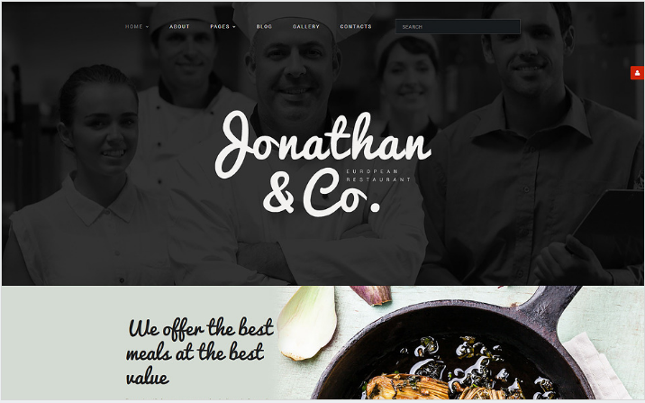 Jonathan Co Шаблон Joomla